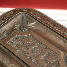 Load image into Gallery viewer, x SOLD Antique French Brass and Cast Iron Coal Scuttle, kindling or coal Box Storage. B11650