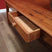 Load image into Gallery viewer, x SOLD Circa 1840 Antique French Pine Refectory Dining Table or Kitchen Table, One Drawer. B11809