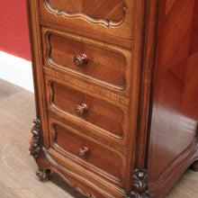 Load image into Gallery viewer, x SOLD An Antique French Bedside Table or Lamp Table with Marble Top, and Marble Insert. B11822