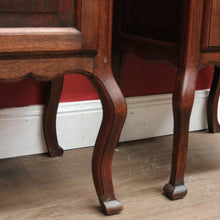 Load image into Gallery viewer, x SOLD Vintage French Single Door Matching Pair of Bedside Cabinets or Lamp, Side Tables. B11568