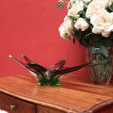 Load image into Gallery viewer, Antique French Glass Bowl or Vase - Murano-Style Mid-Century Dish. B11645