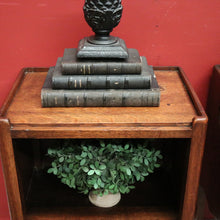 Load image into Gallery viewer, X SOLD A pair of Antique French Oak Lamp Table or Side Table, Bedside Cabinets. B11325