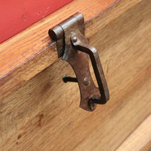 Load image into Gallery viewer, x SOLD Antique French Oak Trunk, Coffee Table, Toy Chest, Hand-forged banding, Lock and Key. B11430