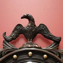 Load image into Gallery viewer, x SOLD Vintage French Empire-style Convex Eagle Mirror with Gilt Brass Detail B11647