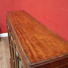 Load image into Gallery viewer, x SOLD Antique China Cabinet - Ricketts and Thorp Australian Glass Shelf Display Cabinet. B11918