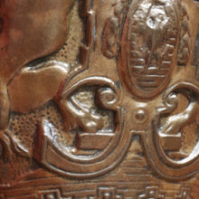 Load image into Gallery viewer, x SOLD Antique French Brass Coal Bucket, Unicorn, Lion and Fleur De Lis Bucket. B11300