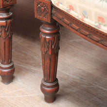 Load image into Gallery viewer, x SOLD A Pair of Antique French Armchairs, Walnut and Down-Filled Cushion Armchairs Wing Back Chairs. B11786