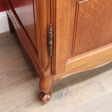Load image into Gallery viewer, Antique French Oak Four Door Armoire Wardrobe Circa 1910 with Three Keys. B12821