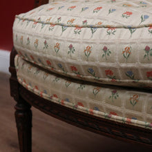Load image into Gallery viewer, x SOLD A Pair of Antique French Armchairs, Walnut and Down-Filled Cushion Armchairs Wing Back Chairs. B11786