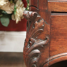 Load image into Gallery viewer, x SOLD Antique French Walnut Single Door armoire Linen Press with Mirror Door. B12342
