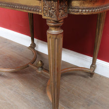 Load image into Gallery viewer, Antique French Giltwood D End Console Table with Marble Top Circa 1880. B13062