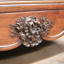 Load image into Gallery viewer, x SOLD Antique French Walnut Single Door armoire Linen Press with Mirror Door. B12342