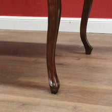 Load image into Gallery viewer, x SOLD French Dining Table with a Honeycomb Parquetry Top and Scalloped Apron. B12348