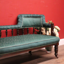 Load image into Gallery viewer, x SOLD Antique English Mahogany Double Ended Settee or Chaise. Lounge Armchair. B12345