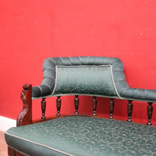 Load image into Gallery viewer, x SOLD Antique English Mahogany Double Ended Settee or Chaise. Lounge Armchair. B12345