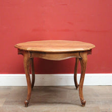 Load image into Gallery viewer, x SOLD Vintage French Oak Cabriole Leg Coffee Table or Side Lamp Table, Centre Table. B11706
