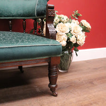 Load image into Gallery viewer, x SOLD Antique English Mahogany Double Ended Settee or Chaise. Lounge Armchair. B12345