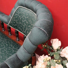 Load image into Gallery viewer, x SOLD Antique English Mahogany Double Ended Settee or Chaise. Lounge Armchair. B12345