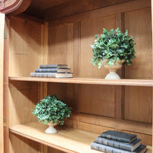 Load image into Gallery viewer, Grand French Walnut Armoire with Bevelled Mirror Doors and Carved Detail. B12664