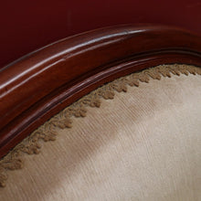 Load image into Gallery viewer, x SOLD Antique Australian Cedar Single ended Chaise, Lounge, Settee, with Castors. B12343