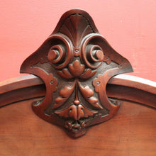 Load image into Gallery viewer, Antique English Mahogany Twin Pedestal Sideboard with Three Drawers and Backboard. B12349