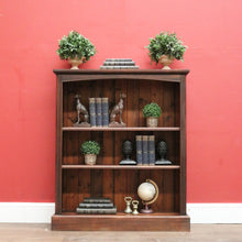 Load image into Gallery viewer, x SOLD Antique Australian Maple Open Fount Bookcase with Two Adjustable Shelves. B12339
