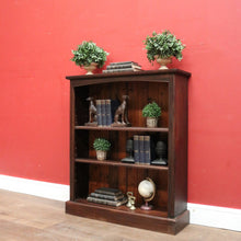 Load image into Gallery viewer, x SOLD Antique Australian Maple Open Fount Bookcase with Two Adjustable Shelves. B12339