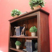 Load image into Gallery viewer, x SOLD Antique Australian Maple Open Fount Bookcase with Two Adjustable Shelves. B12339