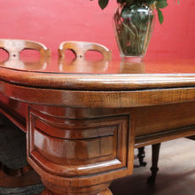 Load image into Gallery viewer, Antique English Oak Extending Dining Table with Joseph Fitter Winding Mechanism. B13057
