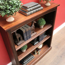 Load image into Gallery viewer, x SOLD Antique Australian Maple Open Fount Bookcase with Two Adjustable Shelves. B12339