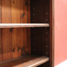 Load image into Gallery viewer, x SOLD Antique Australian Maple Open Fount Bookcase with Two Adjustable Shelves. B12339
