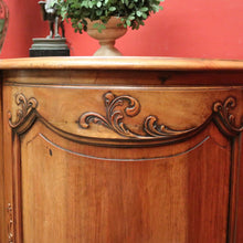 Load image into Gallery viewer, x SOLD Antique French Walnut 4-door Sideboard with 2 Drawers and Copper Fixtures. B12354