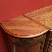 Load image into Gallery viewer, x SOLD Antique French Walnut 4-door Sideboard with 2 Drawers and Copper Fixtures. B12354