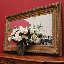 Load image into Gallery viewer, x SOLD A Large and Impressive Vintage French Gilt Framed Bevelled Edge Mirror. B12329