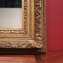 Load image into Gallery viewer, x SOLD A Large and Impressive Vintage French Gilt Framed Bevelled Edge Mirror. B12329