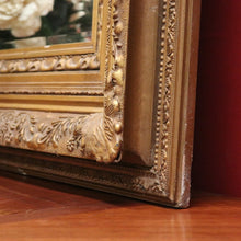 Load image into Gallery viewer, x SOLD A Large and Impressive Vintage French Gilt Framed Bevelled Edge Mirror. B12329