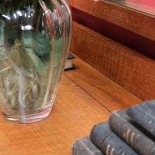 Load image into Gallery viewer, Australian Maple Dressing Table with Mirror and Three Drawers, Brass Handles. B12654