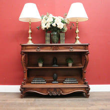 Load image into Gallery viewer, x SOLD Antique French Walnut Sideboard or Hall Cabinet Servery with Two Drawers. B12340