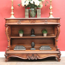 Load image into Gallery viewer, x SOLD Antique French Walnut Sideboard or Hall Cabinet Servery with Two Drawers. B12340