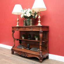 Load image into Gallery viewer, x SOLD Antique French Walnut Sideboard or Hall Cabinet Servery with Two Drawers. B12340