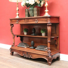 Load image into Gallery viewer, x SOLD Antique French Walnut Sideboard or Hall Cabinet Servery with Two Drawers. B12340