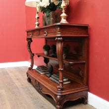 Load image into Gallery viewer, x SOLD Antique French Walnut Sideboard or Hall Cabinet Servery with Two Drawers. B12340