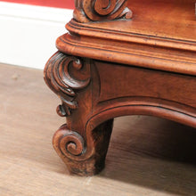 Load image into Gallery viewer, x SOLD Antique French Walnut Sideboard or Hall Cabinet Servery with Two Drawers. B12340