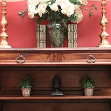 Load image into Gallery viewer, x SOLD Antique French Walnut Sideboard or Hall Cabinet Servery with Two Drawers. B12340