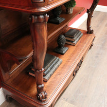 Load image into Gallery viewer, x SOLD Antique French Walnut Sideboard or Hall Cabinet Servery with Two Drawers. B12340