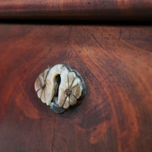 Load image into Gallery viewer, English Biedermeier Mahogany Secretaire Chest with Mother-of-Pearl Detail. B12650