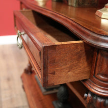 Load image into Gallery viewer, x SOLD Antique French Walnut Sideboard or Hall Cabinet Servery with Two Drawers. B12340