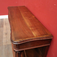 Load image into Gallery viewer, x SOLD Antique French Walnut Sideboard or Hall Cabinet Servery with Two Drawers. B12340