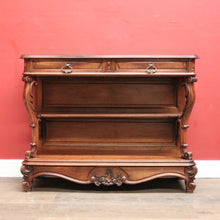 Load image into Gallery viewer, x SOLD Antique French Walnut Sideboard or Hall Cabinet Servery with Two Drawers. B12340