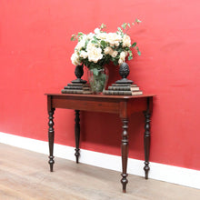 Load image into Gallery viewer, Antique Australian Colonial Cedar Hall Table with One Piece Slab Top. B13054